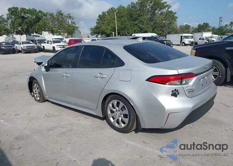 2025 Toyota Corolla Le z USA, uszkodzony, nr VIN 5YFB4MDE5SP280971